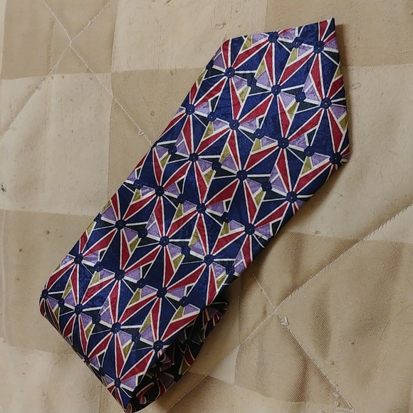 Ricco handmade Italian silk necktie - Picture 1 of 4